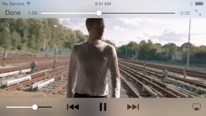 Music Video on iPhone 5S + iPhone 5C running iOS 7.1.1