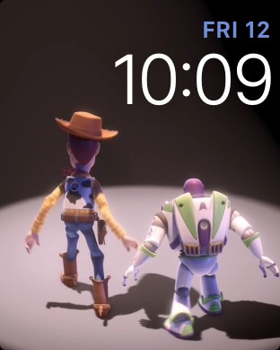 Toy Story – Woody and Buzz on Apple Watch Series 3 (42mm) running watchOS 4.3.1