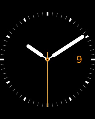 Utility – Edition Modern Buckle Midnight Blue on Apple Watch (1st generation) 42mm running watchOS 1.0.1