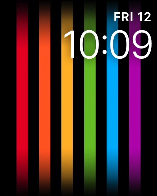 Pride on Apple Watch Series 3 (42mm) running watchOS 4.3.1