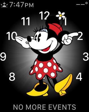 Mickey Mouse – Minnie on Apple Watch Series 3 (42mm) running watchOS 4.3.1