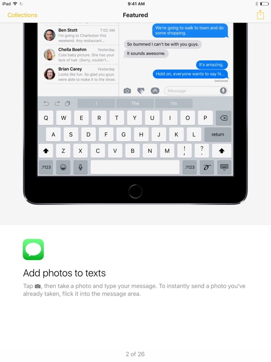 Tips 2 on iPad (5th generation) + iPad mini 4 running iOS 10.3.3