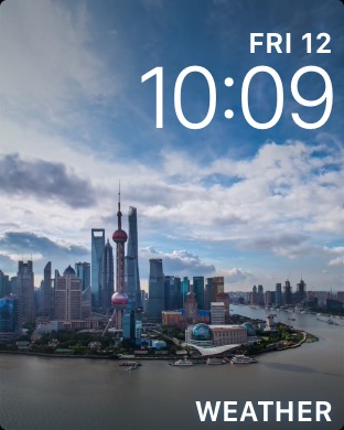 Timelapse – Shanghai on Apple Watch Series 3 (42mm) running watchOS 4.3.1