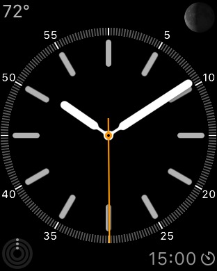Simple – Edition Sport White on Apple Watch (1st generation) 42mm running watchOS 1.0.1