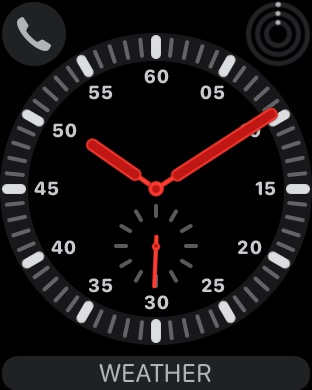 Explorer on Apple Watch Series 3 (42mm) running watchOS 4.3.1
