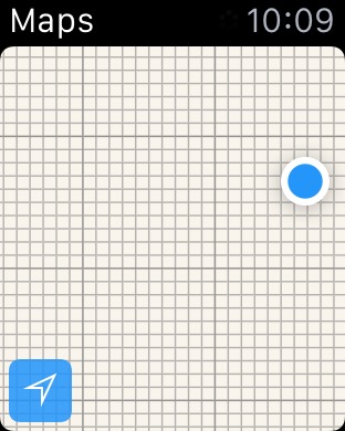 Maps on Apple Watch (1st generation) 42mm running watchOS 1.0.1