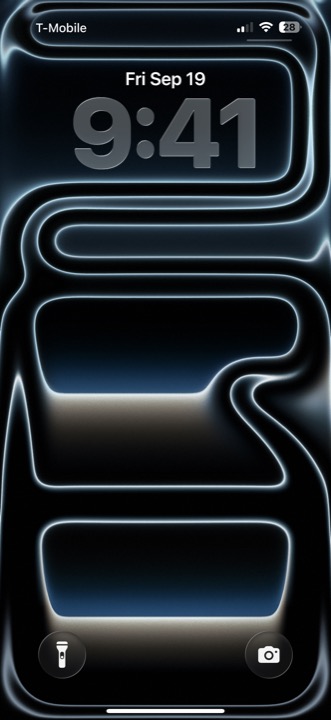 Lock Screen on iPhone 17 Pro running iOS 26.0