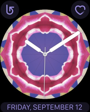 Kaleidoscope on Apple Watch Series 3 (42mm) running watchOS 4.3.1