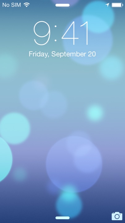 Dynamic Lock Screen on iPhone 5S + iPhone 5C running iOS 7.1.1