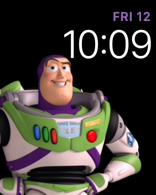 Toy Story – Buzz on Apple Watch Series 3 (42mm) running watchOS 4.3.1