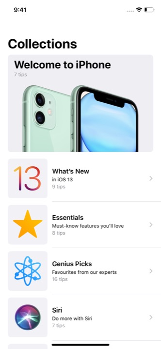 Tips Light on iPhone 11 running iOS 13.5.1