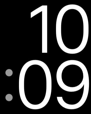 X-Large on Apple Watch (1st generation) 42mm running watchOS 1.0.1
