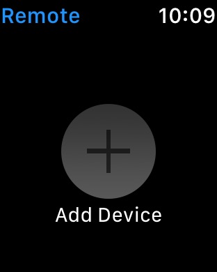 Remote on Apple Watch Series 3 (42mm) running watchOS 4.3.1