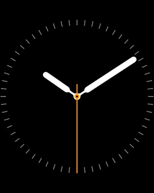 Simple – Edition Modern Buckle Bright Red on Apple Watch (1st generation) 42mm running watchOS 1.0.1