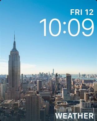 Timelapse – New York on Apple Watch Series 3 (42mm) running watchOS 4.3.1